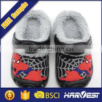 Wholesale Custom Fashion China EVA Winter Kid Clogs , Eva Cotton Sandals photo-4