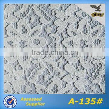 bright and transparent custom lace fabric