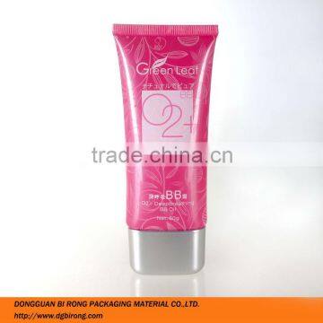 Ultra Oval Red Sunscreen Tubes Packaging