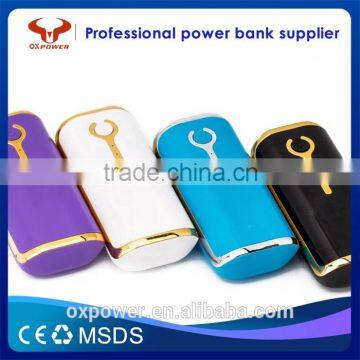 2016 Professional Factory Cheapest Price Hot Sell Fast Charging Original 5200mah Portable Universal Usb Charger Power Bank