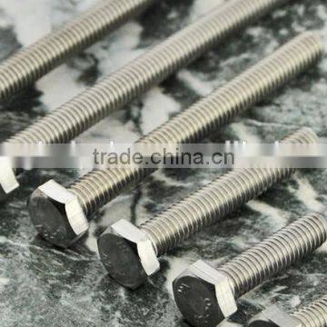 High tensile SUS 316 hex bolt and nut