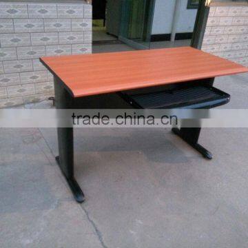 Steel Reading Table with keyboard and wooden top for study room