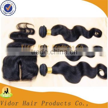 Sales Promotion Wholesale Factory Price 5A Top Grade Virgin Brazilian Body Wave Hair