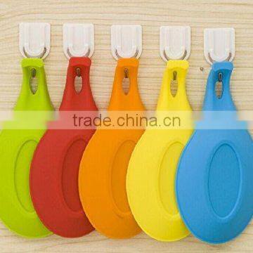 Set of 4 Silicone Spoon Rest Mat With High Quality (KT-002) photo-3