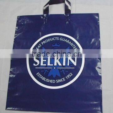 soft loop handle carrier bag