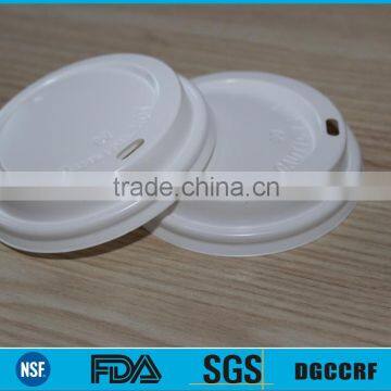 white ps plastic lid/ coffee lid/wholesale paper cup lid