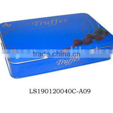 101*69*29 High Quality Gift tin,chocolate tin,metal box