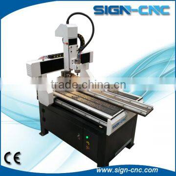 Rotary engracer cnc router/small 6090 cnc machine 4 axis