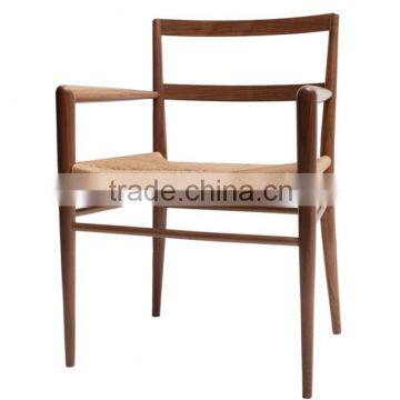 Solid wood frame modern armchair design HDAC1050