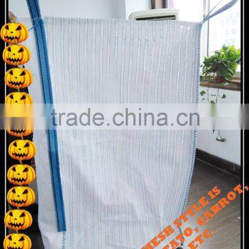 100% pp woven vegetable bag, vegetable FIBC, vented potato jumbo bag factory