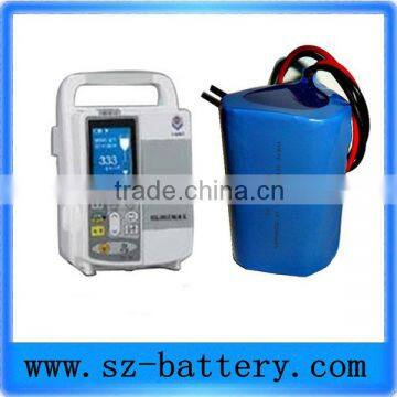 infusion pump lithium battery 11.1v 2200mah rechargeable