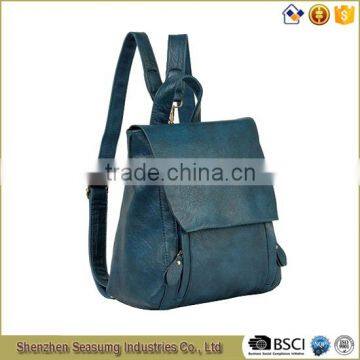 Fashion PU Leather Day Casual Backpack for Ladies