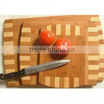 High quality bamboo cutting board set