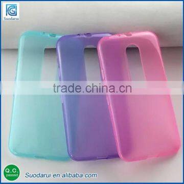 Hot Sales Soft Gel Jelly TPU cover Case For Motorola G3 XT1064