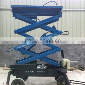 mobile manual or motorized hydraulic for car lift