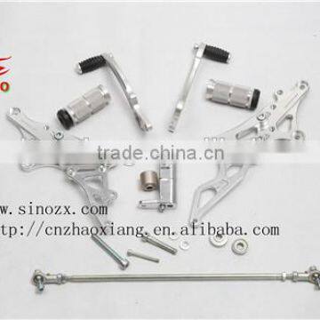 motorcycle assemble footrest/motorcycle tuning parts/motorcycle aluminum parts