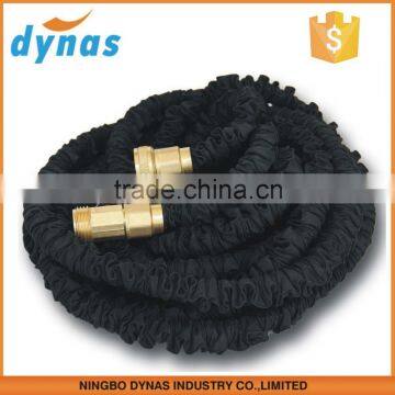 75' Expanding Hose, Strongest Expandable Garden Hose on the Planet. Solid Brass Ends, Double Latex Core, Extra Strength Fabric,