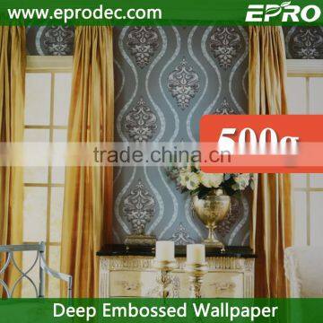 3d embossed designer wallpaper