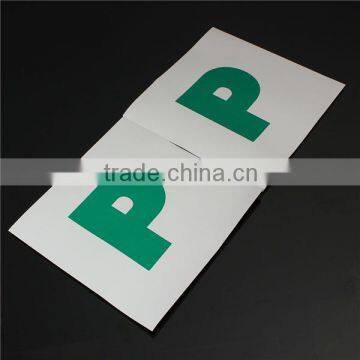 Best selling for magnetic car door sticker of P