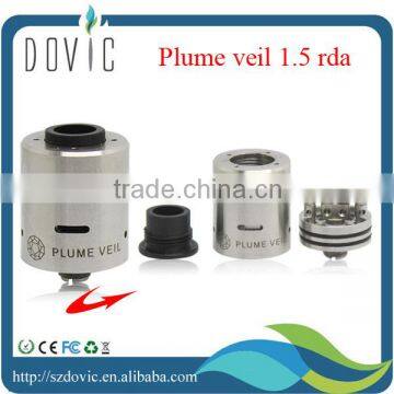 Dovic new arrival plume veil 1.5 rda atomizer