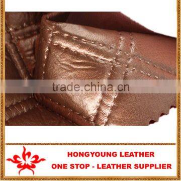 Hot design polish metalic surface pu leather decoration for door,bed,cupboard