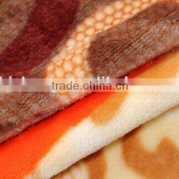 top design polyester flannel fabric for blanket