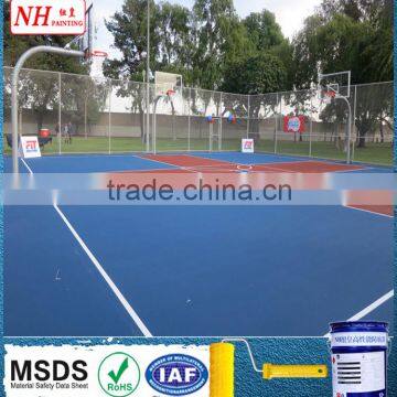 Polyurethane Badminton Court Rubber Flooring Coatings