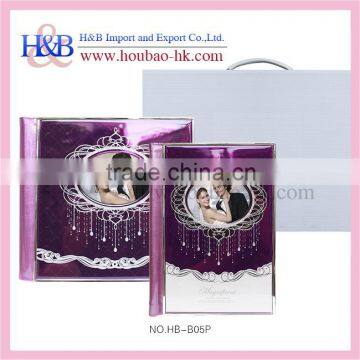 New PVC Inner Sheet Wedding Crystal Photo Album