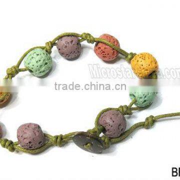 2013 Lava rock fashion bracelet for girls