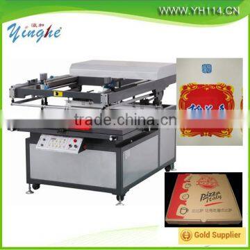 60*90CM round flat vacuum silk screen printing machine for for printing flat surface products/packing material
