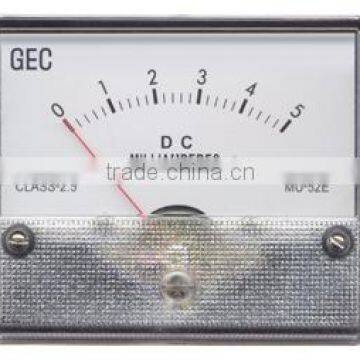 0-5A 52 DC Ammeter panel meter