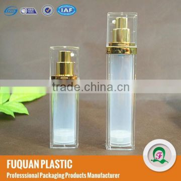 Personal industrial cubic airless pure essence container