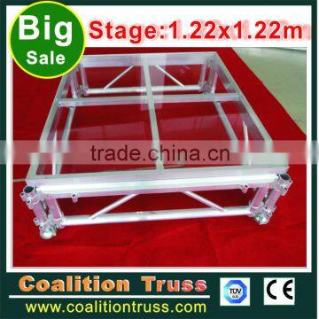 Aluminum outdoor small dance stage