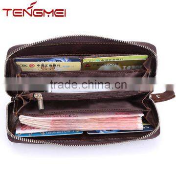 Top layer leather handmade woven clutch bag ladies