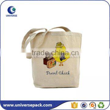 Recyclable canvas designer bag shopping for promotion