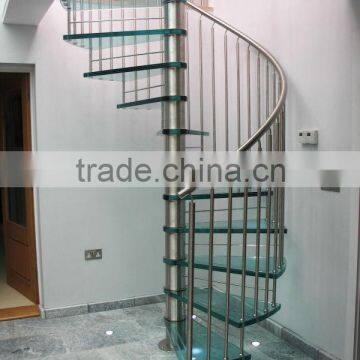 Staircase With Glass