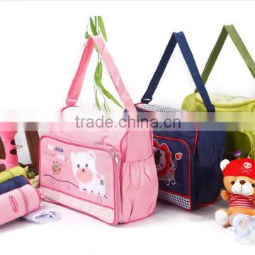 2015 Popular Multifunctional Mummy Changing Baby Diaper bags/fashion diaper bag mummy bag/baby diaper bag