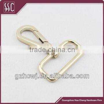 fashion dog hook, snap hook for handbag, Guangzhou made dog hook hardware