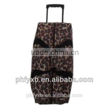 Rolling Dufful Bag With Leopard Print Zhejiang Factory New Design Dufful Bag ,Hot-selling Travel Bags photo-5
