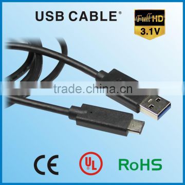 2016 Popular china products High Quality Type-c To C USB3.1/M TO USB3.0/M Cable 10gbps High Speed Data Cable