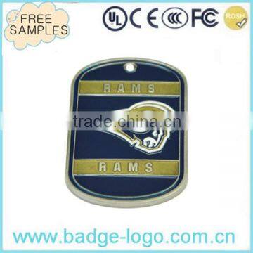 Free Sample Zinc Alloy Cheap Customize Dog Tags