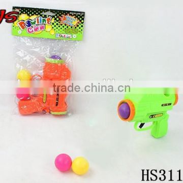 shooting game cheap ping pong ball gun toy