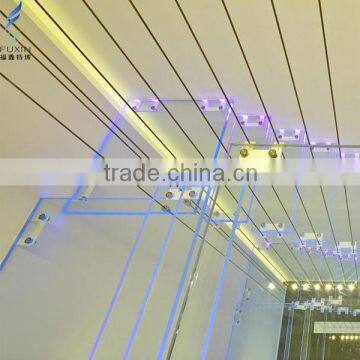 Tempered Glass Panel Stairs