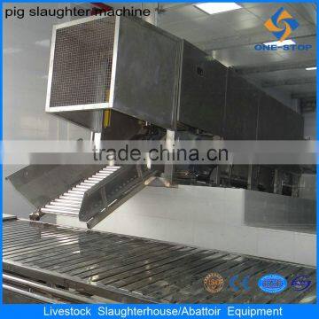 Swine slaughtering equipment for pig slaughterhouse