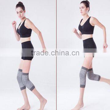 S-SHAPER Tourmaline Bamboo Knee Cover Leg Supporter Self-Heating Calf Protector Outdoor Sports Running Knee Sleeve photo-3