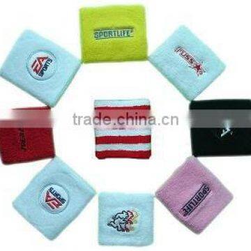 unisex adult embroidered cotton wristbands