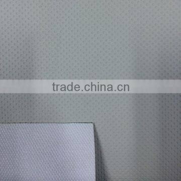 Embossed PVC perforated leather fabric for car seat cover usage