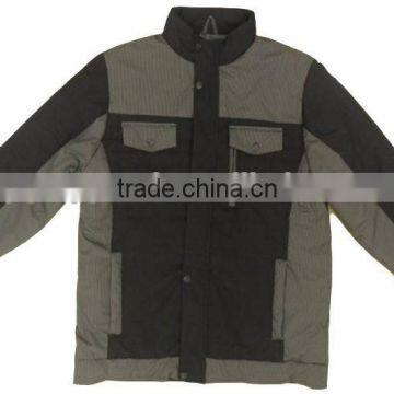 Apparel Stocklots Mens Quilted Padded Jacket Polyester