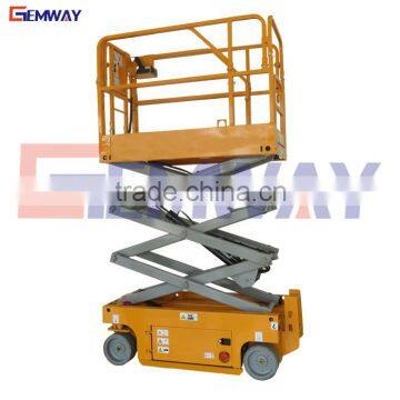 Chinese suppliers mobile self propelled small electric man lift for sale