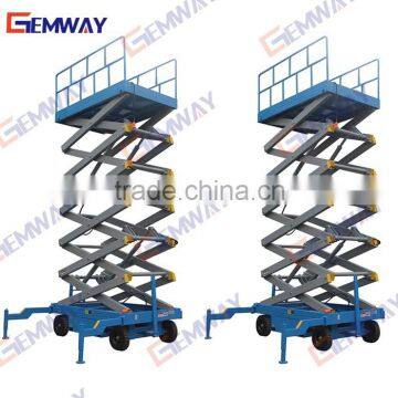 Hydraulic scissor lift platform